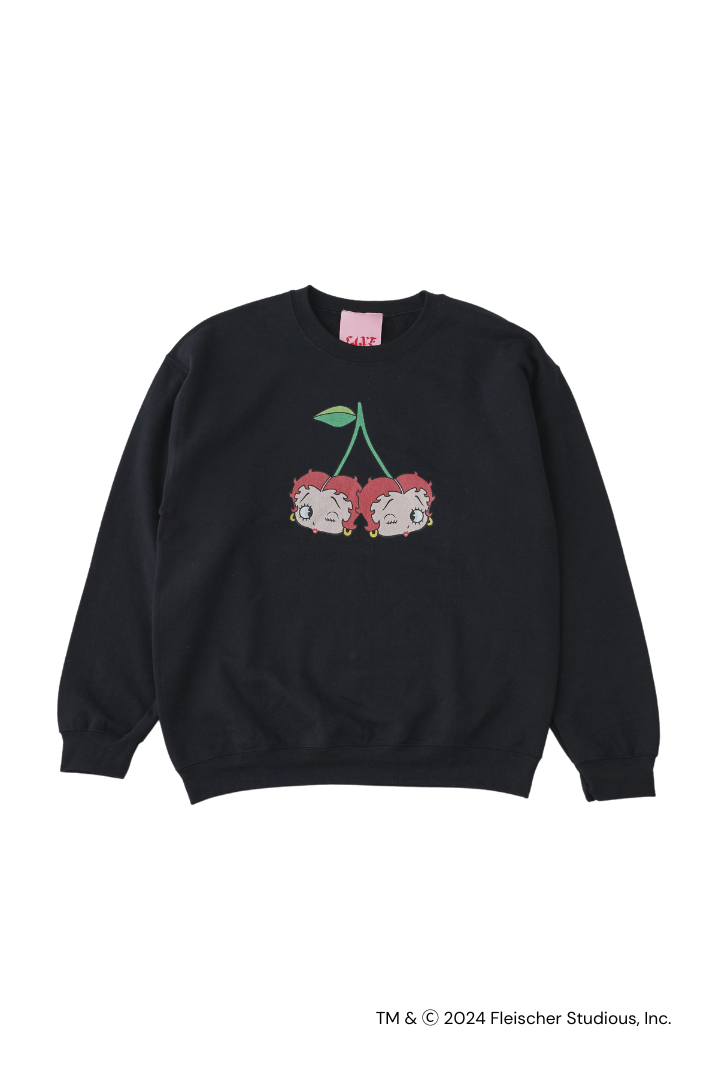 BETTY BOOP™ CHERRY SWEATSHIRT