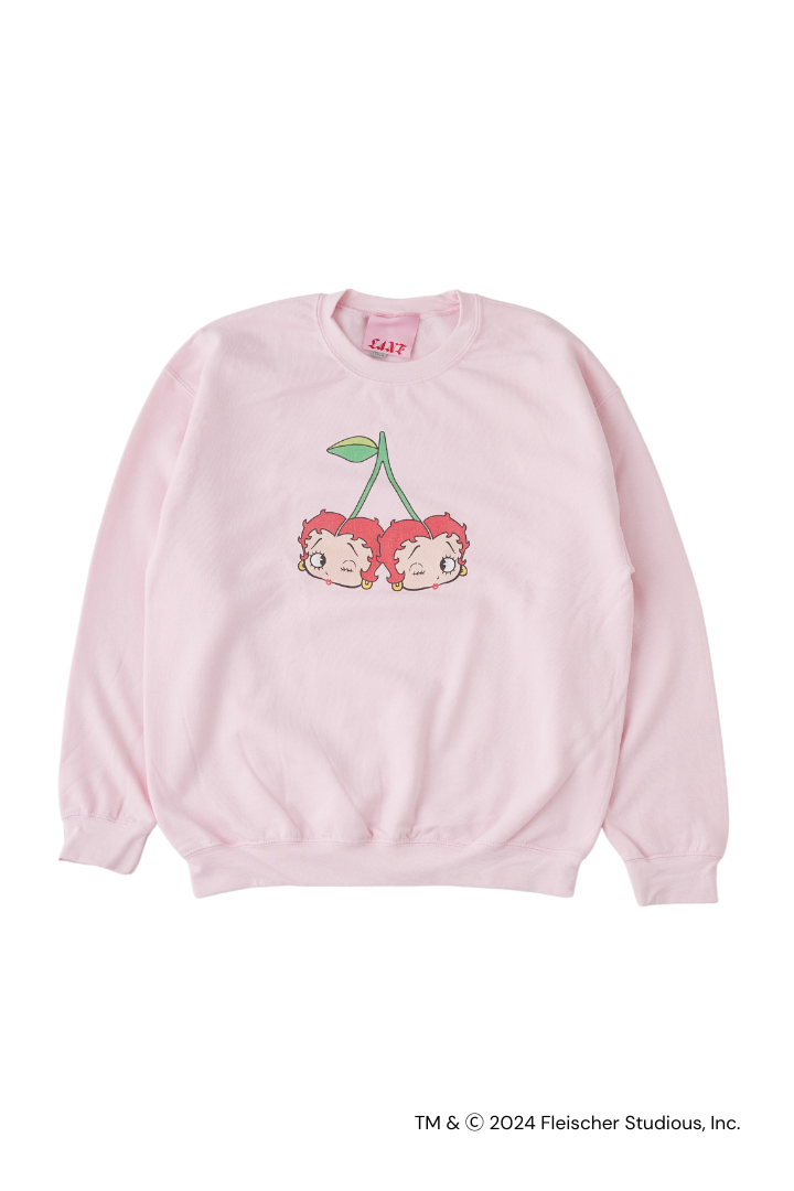 BETTY BOOP™ CHERRY SWEATSHIRT