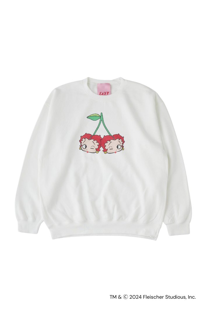 BETTY BOOP™ CHERRY SWEATSHIRT