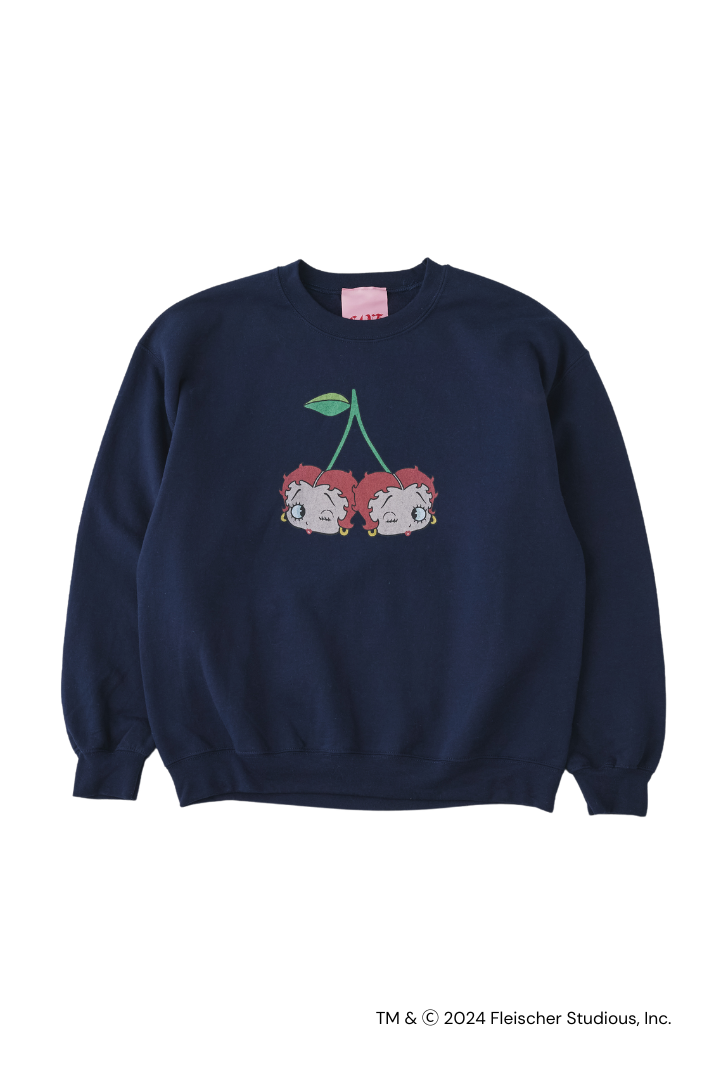 BETTY BOOP™ CHERRY SWEATSHIRT